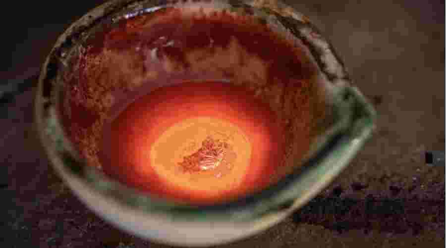 crucible for copper melting