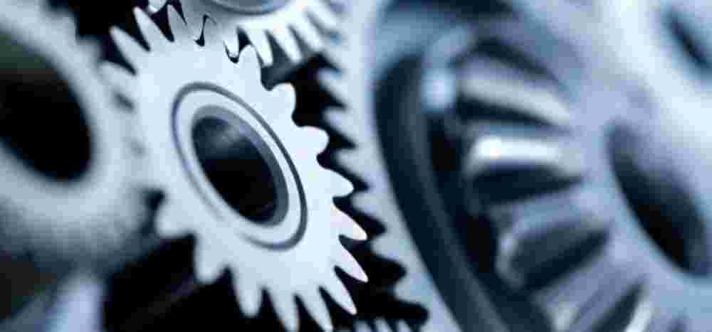 induction harden of steel gears