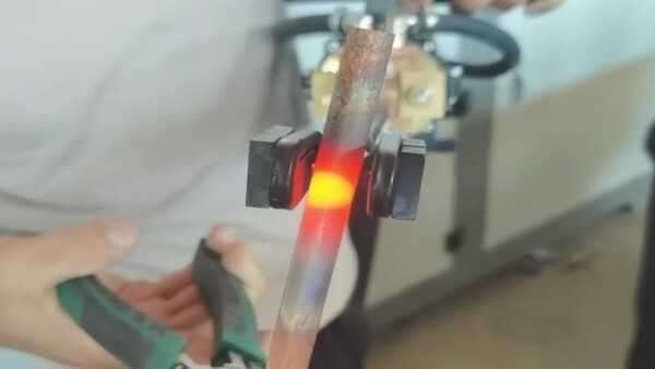 Induction Brazing Copper pipe