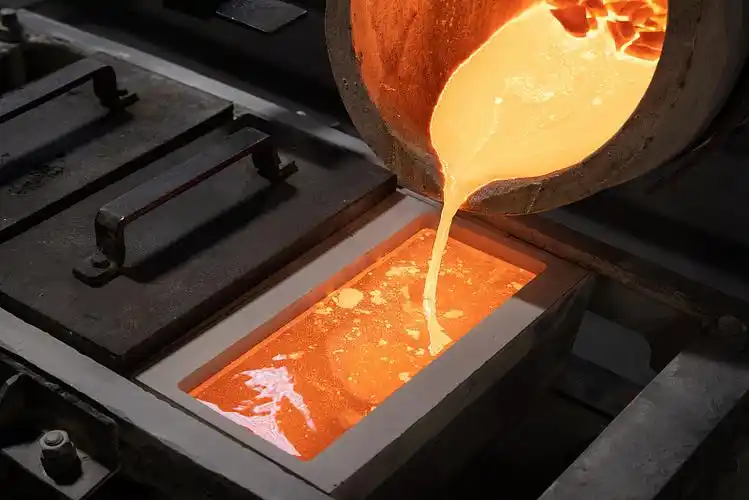 How to melt gold